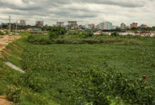তুরাগের খালপাড় লেকে পঁচা ও নোংরা পানি; রাতে মশা দিনে মাছি, এ নিয়েই বেঁচে আছি তুরাগের খালপাড় লেকে পঁচা ও নোংরা পানি; রাতে মশা দিনে মাছি, এ নিয়েই বেঁচে আছি